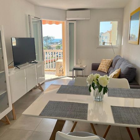 Apartment Newly Renovated Aircond-Wifi-Pool-Sea View-150M To Beaches- Saint Aygulf Exterior foto